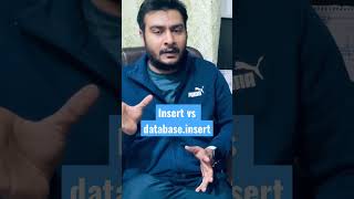 Salesforce developer interview questions :difference between insert vs database.insert() #salesforce