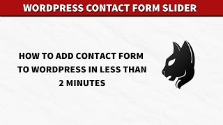 How to add Slide Out Contact Form in WordPress in less than 2 minutes