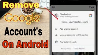 How To Remove a Google Account From an Android Phone 2021 || How To Sign Out Google Account Android
