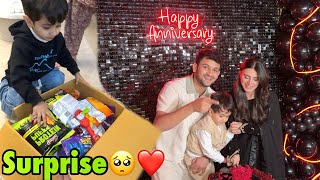 Wife ka pre-anniversary surprise basil ne kharab kardiya😂 | no more halal dates🥺❤️