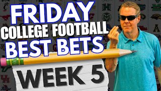 Best Friday College Football Week 5 Picks | FSU vs Virginia | TCU vs Arizona State & More!