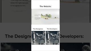 The Unsolvable Problem of Designers vs Developers #html #coding #developertools #css3animation
