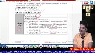 CLP | AUDIT & AUDITORS | COMPANIES AUDITOR'S REPORT ORDER, 2020 CARO, 2020