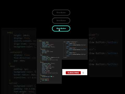 Glowing Button Hover Effects ||  Button Hover Effect HTML CSS @ASTechMaster  #coding  #css  #html