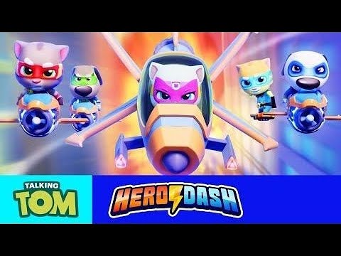Talking Tom Hero dach ⚡ [ LAND OF DRAGONS 🐲🐉 ] Gameplay - Android play [ iOS ] Angela! _ REWARD +8💎