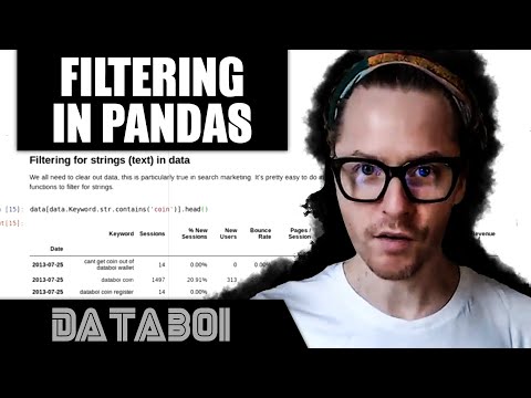 Filtering Data in Python using Pandas | Learn Python For Marketing
