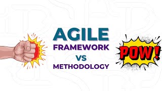 What is the difference between Agile Frameworks and Methodologies? #shorts