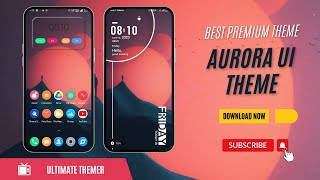 Aurora UI Theme For Oppo And Realme|| Multi shade charging animation|| New lock Style||