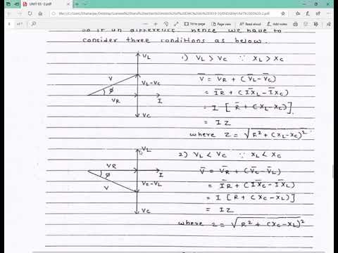 08 Unit 03 R L C Circuit Analysis 1