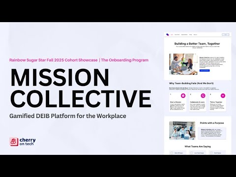 Mission Collective | Gamified DEI & Belonging Platform for the Workplace | Rainbow Sugar Star Squad