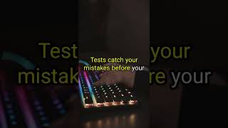 Want to stand out as a Python developer?  Learn to write unit tests.  🟢 Tests catch your mistakes...