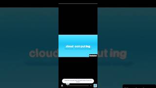 What is cloud computing? #az900 #azure #azurecloud #cloudcomputing #clouds #cloud #technology #aws