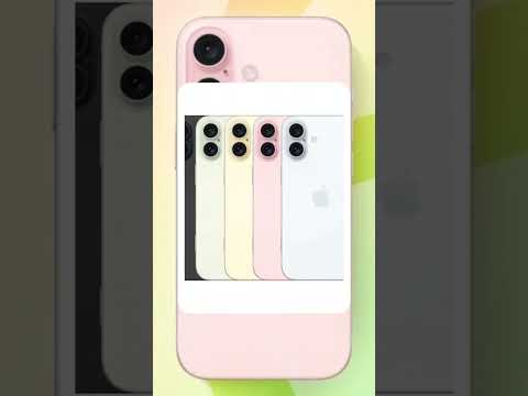 iPhone 16 and iPhone 16 + #smartphone #tech #iphone #iphone16 #iphone16series #samsungvsiphone
