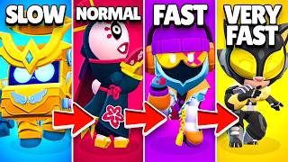 Every Rank My Brawler Moves Faster!