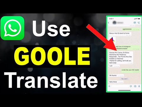how to use google translate in WhatsApp iPhone