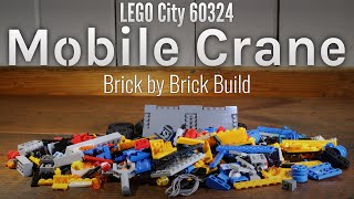 LEGO City Mobile Crane 60324 Brick by Brick speed build