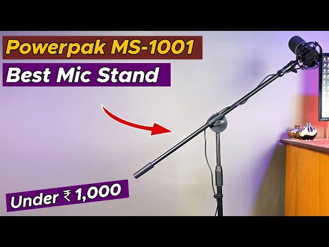 Best Mic Stand Under Rs.1000 | Powerpak MS-1001 Review