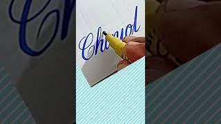 Chiniot in cursive English Handwriting for Beginners Step-by-Step Easy Tutorial #shorts