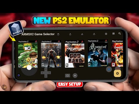 Testing New 'PS2 Emulator (ArmSX2)' - Easy & Complete Setup!