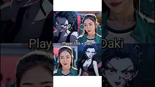 Demon Slayer characters in Squid Game. Part 2 #demonslayer #jaidmeel #anime #animelove #kny