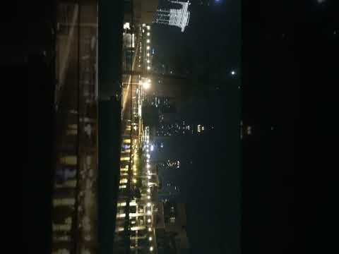 Night view at burj park