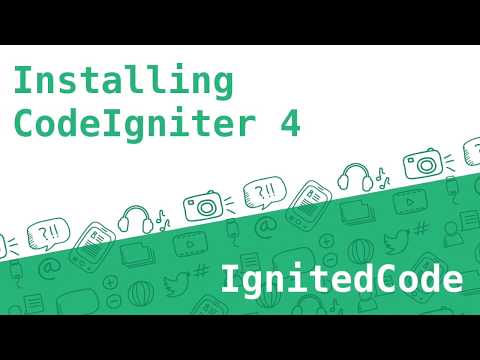 Installing CodeIgniter 4 with Composer