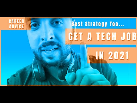 The #1 Tip To Get A Tech Job In 2021