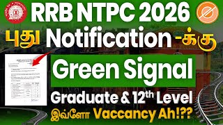 RRB NTPC 2026 Notification | Graduate & 12th Level Vacancies | Railway Jobs Update