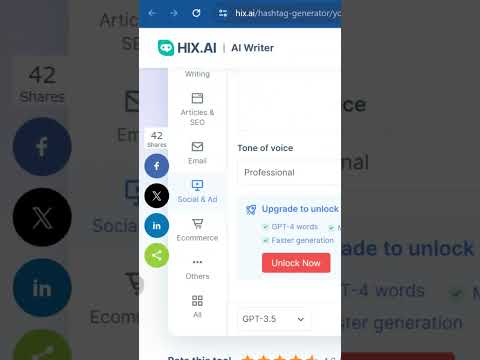 Top 7 Free Hashtag Generator Tools | YouTube growth | online business #ai  #viral