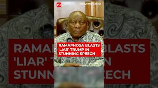 'You're No One To Dictate Us': Ramaphosa Blasts 'LIAR' Trump; Slams U.S. Action Against South Africa