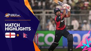 England v Nepal | Match Highlights | Men’s T20 World Cup 2026