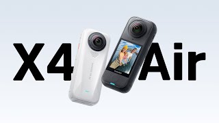 Meet Insta360 X4 Air - New Ultralight 8K 360 Camera