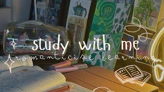 Night Study Routine | Study, Dinner & Peaceful Walk |   Aesthetic and Productive #studyndvlogg