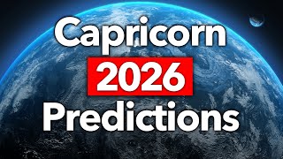 CAPRICORN - "Unexpected Windfall! MAJOR LIFE CHANGE!" 2026 Tarot Reading | Yearly Predictions