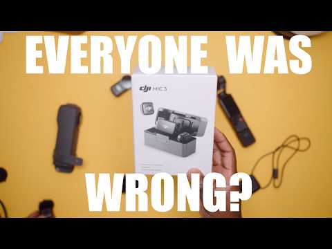 DJI Mic 3 Full Microphone Kit Review | Possibly the Best Mic?!