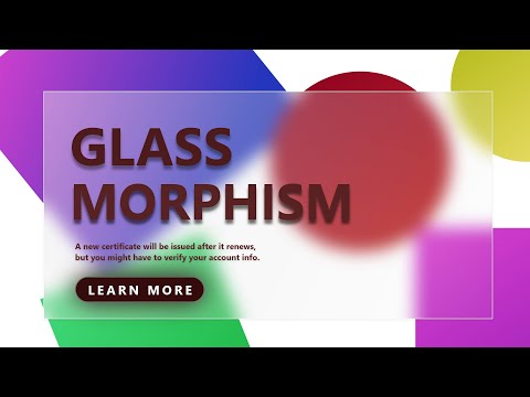 Glassmorphism Effect In Adobe XD   Adobe XD Tutorial