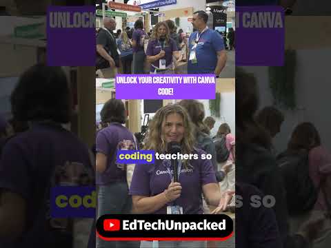 Canva Code | Unlock Your Creativity! #shorts #canva #podcast #iste #interview #canvacode
