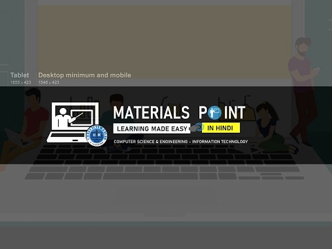 CSE Tutorials | Education Channel | Website | Intro | Ad |  Materials Point - MP