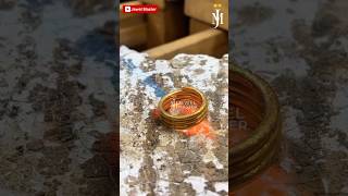 Gold ring making #ringmaking #goldringmaking