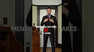 Menswear mistakes to avoid. #menstyletips #stylesolutions #howtostyle