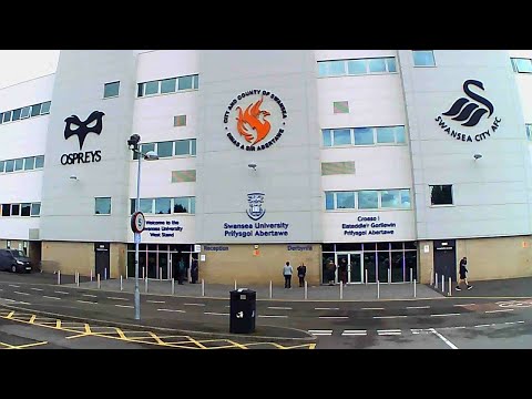Visit to Swansea Ospreys ground Swansea.com Stadium #swanseacity #ospreys #swansea_city