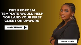 The Only Upwork Proposal Template You Need