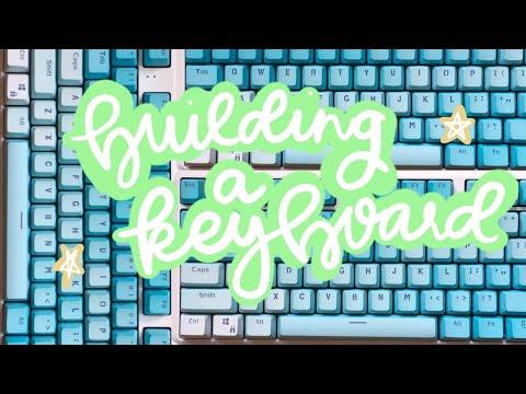 Building My First Mechanical Keyboard! 💻 (no music, no talking)