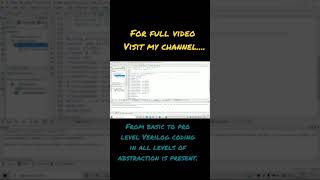 Priority encoder #VLSI #Verilog #Electronics  #shorts
