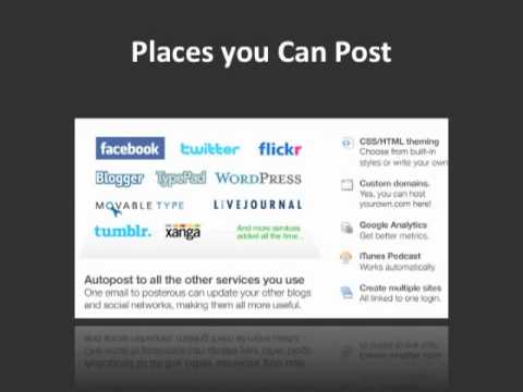 Scale Your Social Media Marketing with Posterous