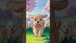 Cute Puppy bought candy for it's friends, Cute Stories #aianimalstories #puppy #cuteanimalsstory #ai