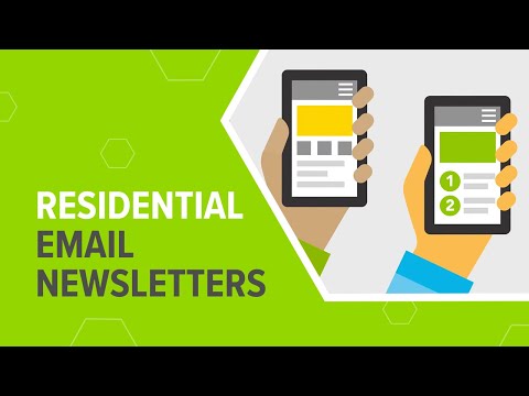Residential Email Newsletters