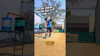 Six Hitting - HOME Cricket Bowling Machine🔥| Batting Practice At Home🔥#cricket#shorts #youtubeshorts