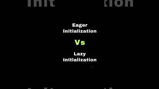 Java Eager Initialization vs. Lazy Initialization ✍️
