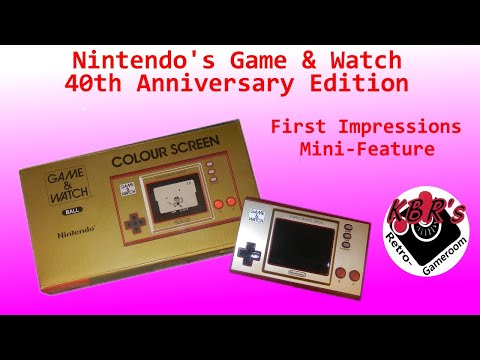40th Anniversary Game and Watch First Impressions